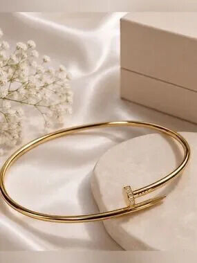 Sculptural Nail Choker Minimalist High Fashion Luxury Collar Necklace